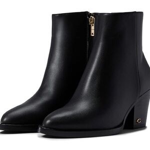 Coach Black Booties - Perfect for Fall